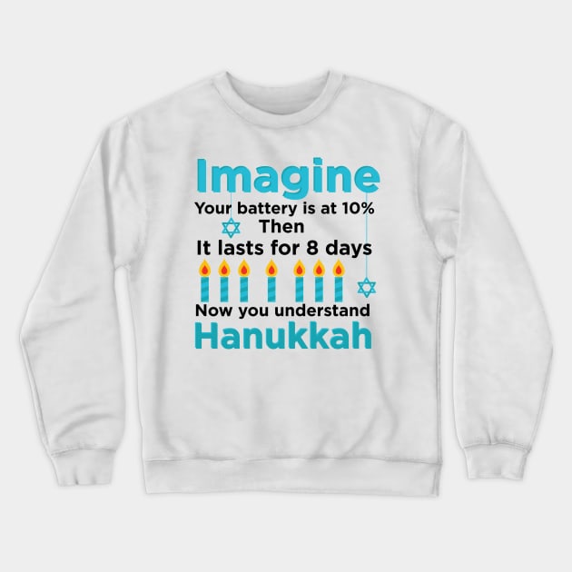 Hanukkah Crewneck Sweatshirt by imlying